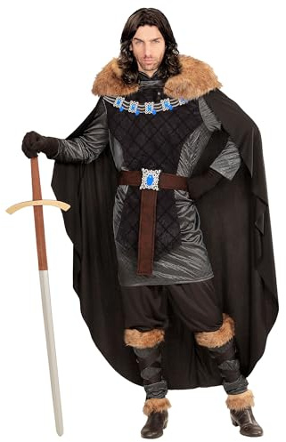 MEDIEVAL PRINCE (tunic, bälte, cape, benvarmare) - (L)
