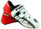 LUCK Scarpe da Ciclismo Evo, da Strada, con Suola in Carbonio, Molto rigide e Leggere e Cinturino Triplo per Una vestibilità Perfetta. (44 EU)