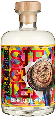 Siegfried Rheinland Dry Gin | Weltweit ausgezeichneter Premium Gin | Micro-batch Gin mit 18 Botanicals | Birds of Prey Edition | Regionalität und Weltklasse | 41% 500ML