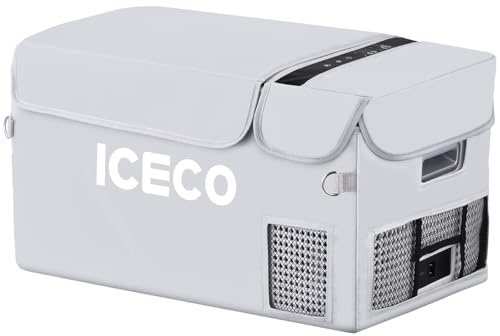 ICECO Insulated Protective Cover for GO20 21 Quart Insulated Transit Bag Portable Refrigerator Freezer Fridge 12 Volt Car Refrigerator Cover
