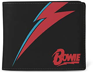 Rocksax David Bowie Wallet - Lightning Black
