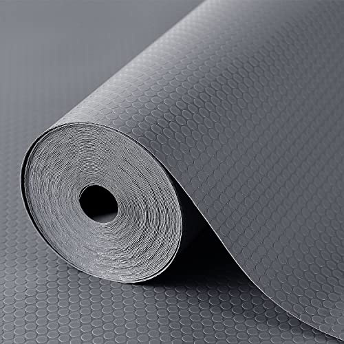 Schubladenmatte Nicht Klebende Haltbarem Schubladenauskleidung Antirutschmatte EVA Material Wasserdichtem Matte Schneidbar Platzsets für Regale Schränke Schubladen Kühlschranke Hause 60cmx1000cm