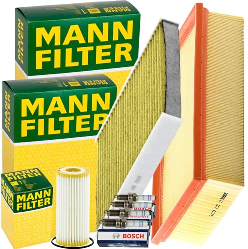Mann Filter Inspektionskit | FP26009(LAK888)+C30005,(LX3502)+HU6013Z+0241245673 passend für A3 8V Golf 7 Passat B8 5T