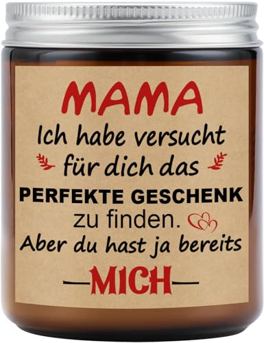 Tulolvae Geschenke für Mama, Duftkerzen Geburtstagsgeschenk für Mutter