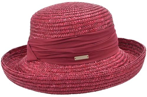 Seeberger Naturstroh Bolero Sonnenhut UV 80 Lila One Size