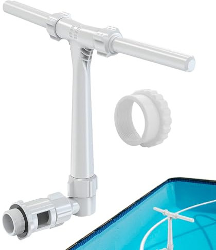 Fontana Per Piscina - Fontana Con Irrigatore Regolabile A 360°, Accessori A Doppio Getto Per Piscine Fuori Terra/interrate, FontanaPer Irrigazione Piscina, Ideale Per Rinfrescarsi E Rilassarsi