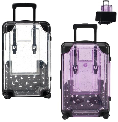 MYLERCT Kleiner Koffer Deko, 2 Stück Koffer Geschenkbox, Realistische Reisegeschenk, für Aufbewahrung von Schmuck, Haaraccessoires oder als Geschenk