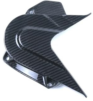 Kettenschützer Passt Für KTM Superduke Super Duke 790 2018-2022 3K Volle Carbon Faser Motorrad Verkleidung Kettenrad Abdeckung Kettenradabdeckung