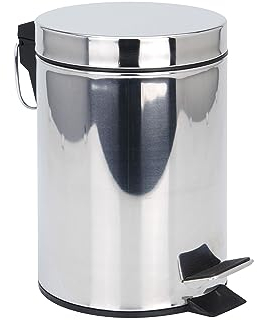 Spetebo Cosmétiques bin acier inoxydable de 3 litres avec seau amovible