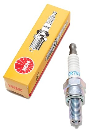 Zündkerze 4250625938721 NGK entstört CR7EB entstört | Lieferumfang 1x NGK Zündkerze CR7EB; Typ CR7EB, Wärmewert für diverse Motortypen, ungetunte und Sport-/Racingmotoren
