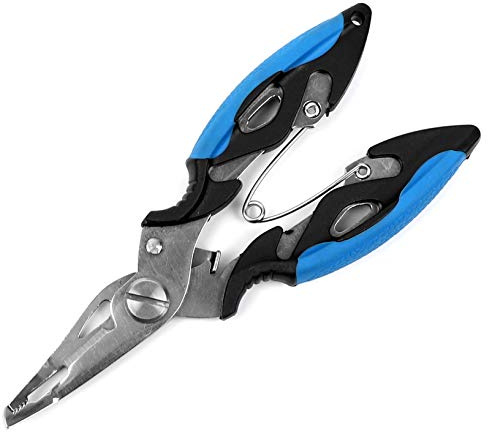 Major Fish Angelzange Multi Zange Sprengring geflochtene Schnur