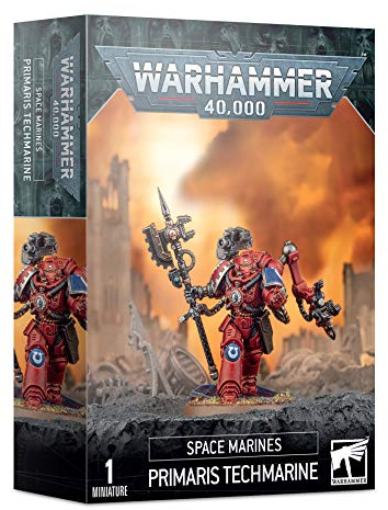 Games Workshop Warhammer 40k - Space Marine Techmarine Primaris 99120101278 Noir