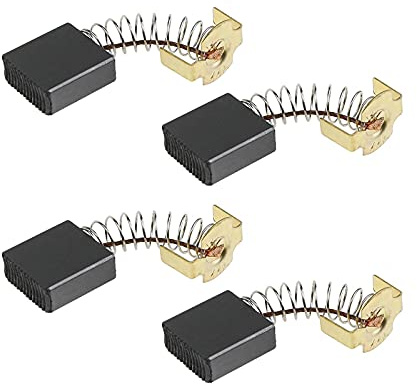 ECSiNG 2 Paar Kohlebürsten Motorkohlen Kohlestifte 1619P04451 Kompatibel mit Bosch GCM 10, GCO 14-1, GCM 10, GCM 12, GCM 8 S, GTM 12, GCM 800 S, GCM 8 SJ, 17 x 17 x 7 mm