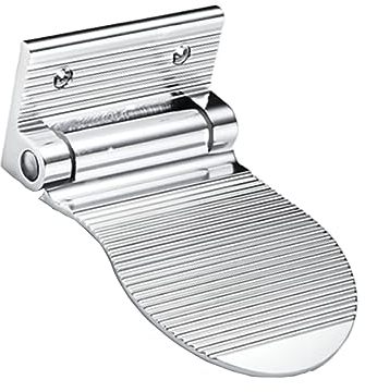 KOMBIUDA Fußstütze Aus Luftfahrt-Aluminium Rutschfestes Fußpedal Für Dusche Badezimmer-ruhepedal Tritthilfe Griffhalter Pedal Für Badezimmer Dusche Rasieren Flur Silber
