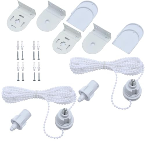 2 Set Reparaturset für Rollos，Reparaturset für Rollos，für Verdunkelungsrollo Seitenzugrollo Doppelrollo.