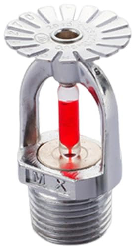 Fire Sprinkler Head Pen en termes de type 68 ℃ / 155 ℉ Spray à eau Tête de gicleurs 1/2 pouce Réponse rapide Réponse Fire Sprinkle for Home Residential Buildings