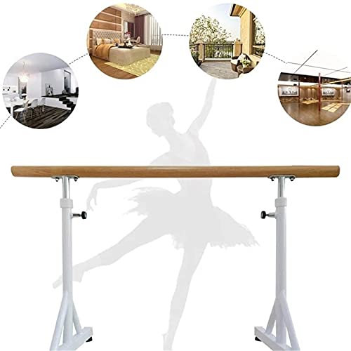 Ballettstange, Tragbare Ballettstange Für Zu Hause, Höhenverstellbare Gymnastikstange, Freistehendes Tanztrainingsgerät Für Das Training Zu Hause, Fitness- Und,1M