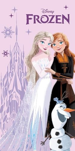 Jay Franco Disney Asciugamano da spiaggia Frozen 10. 70 X 140 cm, 190948