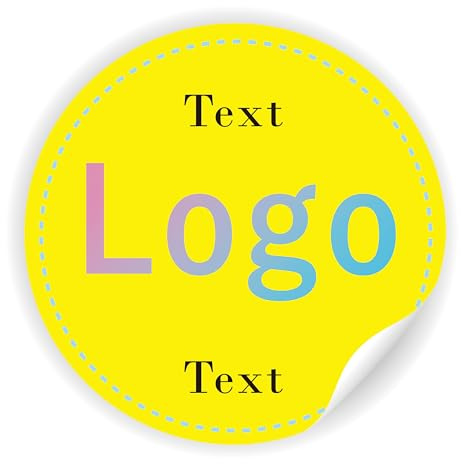 25-96mm Personalised Labels - Logo Stickers, Custom Stickers (51mm)