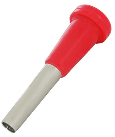 Trompetenmundstück, 7C -Trompete Mundstück mit Schwerpunkt auf der Klangqualität. Es Bietet Empfindliche und Klare Audioausgabe Airwaav -Mundstück Sowohl für Anfänger Als Auch für (Rot)