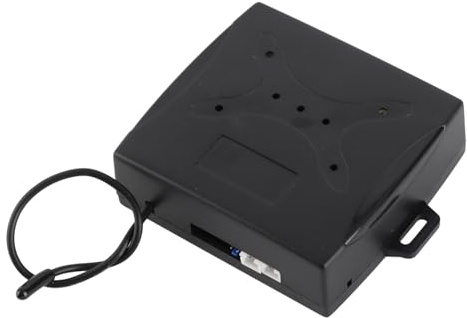 ZASCHMOY Système d'alarme Automobile Universel avec Allumage du Moteur et Entrée sans clé Bouton à Bouton-Poussoir Remote Starter | Sécurité à Plusieurs Niveaux pour Une Protection Améliorée de