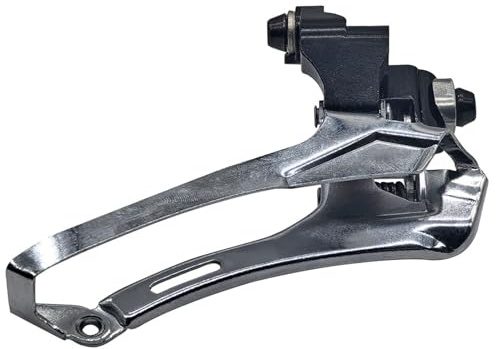 ZEPFJHE Rennrad-Schalthebel, Aluminiumlegierung, 2 x 7-11 Gänge, direkte Montage, Umwerfer, Rennräder, Umwerfer
