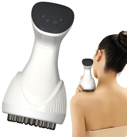 Dispositivo per massaggio manuale: costruzione di componenti elettronici, struttura ergonomica, di controllo della temperatura, manuale di istruzioni incluso | per la terapia delle ma