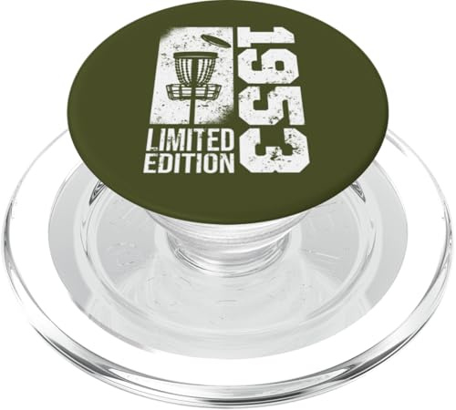 DiscGolf Disc-Golf-Jugador Nacido en 1953 Disc-Golf PopSockets PopGrip para MagSafe