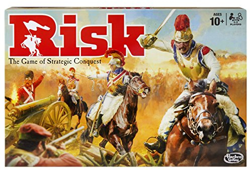 Hasbro Gaming Risk, Classic Strategy Board Game for 2-5 Players, Family Games for 10+ Year Old Kids