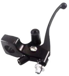 Schwarz 2,5 cm 25 mm 1 Zoll Griff Bar Lenker links Kupplungshebel Cruiser Chopper Touring Cafe Racer CB