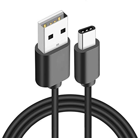 Suptig - Cavo di ricarica di tipo C, compatibilità for gopro hero 13, hero 12, hero 11, hero 10, hero 9/8/7/6/5/4/3/3+, hero Session Hero 2018, confezione da 2 (nero)