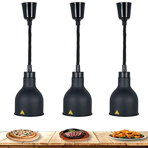 RSHJD Commerciale Lampada Riscaldante Scaldavivande, Lampada per Scaldavivande Più Colori Tra Cui Scegliere, per Ristorante Occidentale Attirare Clienti
