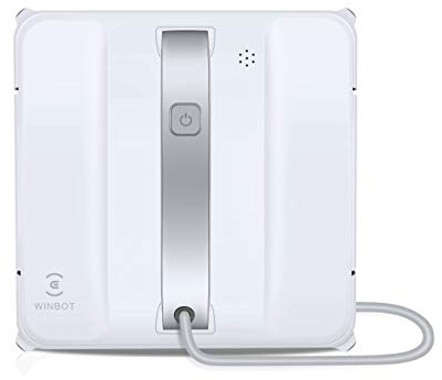 Ecovacs WINBOT 880 Fensterputzroboter – intelligenter Fensterreinigungs-Roboter mit 4-Stufen System & Randerkennung: gründlich, effizient, sicher, Weiß, W880