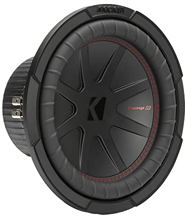 Kicker CompR102 (CWR102-48) - 25 cm Passiv Subwoofer mit 800 Watt (RMS: 400 Watt)