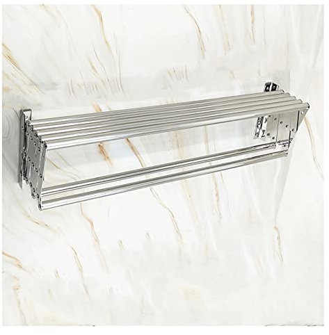 LLLD Wäschetrockner Wand Wäschetrockner Wandtrockner Ausziehbar Trockner Für Ihr Bad Kompakt Und Robust Einfache Montage (Size : 60cm)