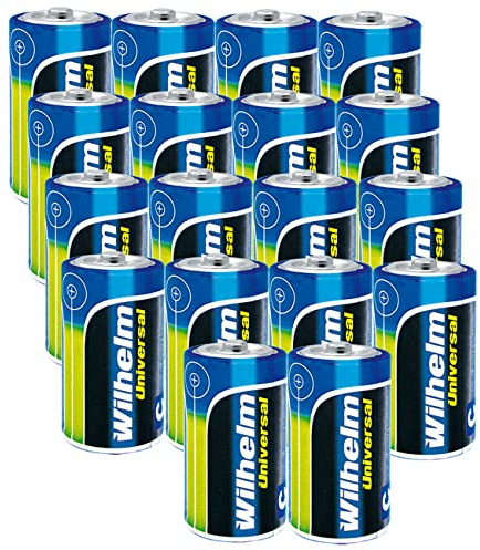 Wilhelm Baby C Batterien LR14 1,5V Universal Alkaline – 18 Stück