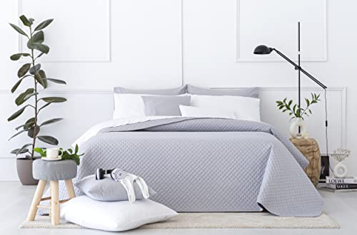 Todocama Fine Boutique Tagesdecke mit Piqué-Motiv