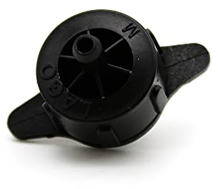 DOJA Barcelona | Selbstkompensierender Tropfer | 4 l/h | Pack 25 | Farbe: Braun | Tropfbewässerung | Tropfer für die Bewässerung von Urlaubspflanzen, Gemüsegartenbewässerung