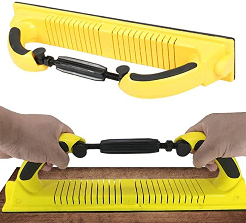 Lecerrot Manual Sanding Tool, Sanding Block Hand Sander, Flexible And Adjustable Drywall Hand Sander, Manual Grinding Tool For Flexible Adjustment Of The Size Of Arch, Flat And Concave Surfaces