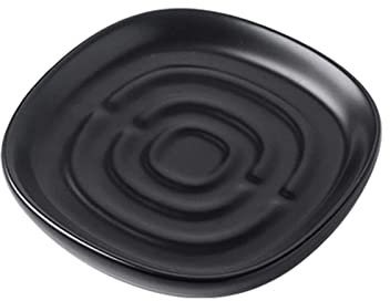 EPASHA soap dish,Black Toilet Bowl Brush And Holder, Ceramic Brush Holder Cleaner, Bathroom Essential-toilet Brush Holder-black-black-toilet brush holder-black
