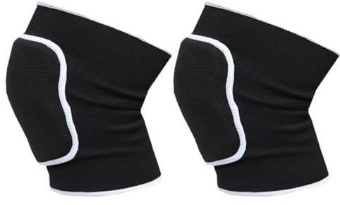GNALIA Ginocchiere Morbide, 1 Paio Elastico Pallavolo Anti-collisione Ginocchiere Protezione del Ginocchio Sport per Danza, Calcio, Pallavolo, Basket, Yoga Danza, Calcio, Pallavolo, Yoga