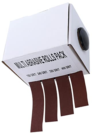 HOMSFOU Schleifpapier Rolle Ausziehbar Schleifpapier Polier Und Für Heimgebrauch Abriebfest Antistatisch Für Metall Kunststoff Holz Und Jade Schleifband