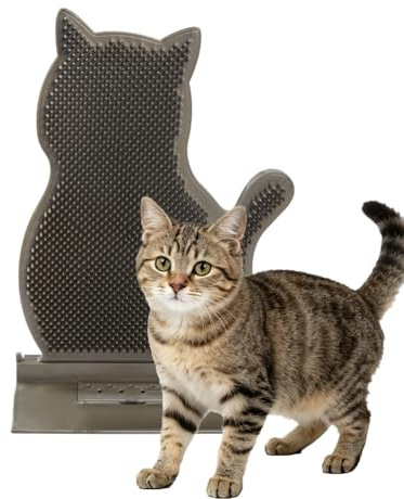 Katzenbürste Katze Selbst Groomer Wand Ecke Grooming Massage Brush Katzen Eckbürste für Langhaar Kurzhaar Sofa Tür Spielen Kratzbrett