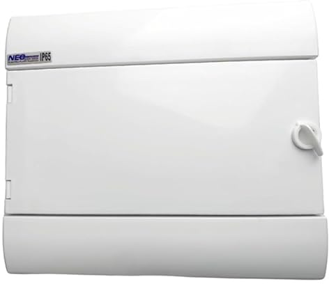 Elektro-Plast Verteilerkasten Unterputz Sicherungskasten Verteilerschrank Abzweigkasten 12 Module 1-reihig IP65 RHp-12/B
