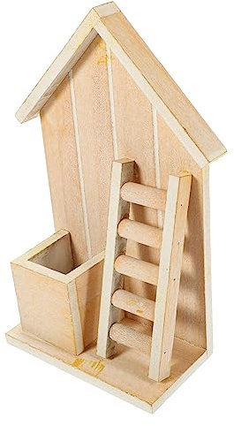 Yardwe Rustikalen Holz Pflanzer Blumentopf Dekorative Für