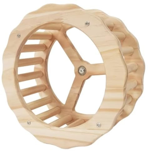 JNJOOD Vogelkäfig-Sitzstange, Drehbares Rad, Spielzeug, Stehendes Rad, Haustiertraining, Vogelbedarf