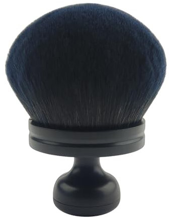 Sllowwa Pinceau de maquillage extra large pour le corps, crème suprême, pinceau applicateur de poudre bronzante pour fond de teint, applicateur de crème solaire, pinceau de bronzage Kabuki 2025 7,6 cm