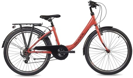 S’COOL Kinderfahrrad 20, 24, 26 Zoll, 6-Gang Kettenschaltung, Chix, Körpergröße 115–165 cm, 6–14 Jahre, Schulweg & Alltag, für Jungen & Mädchen