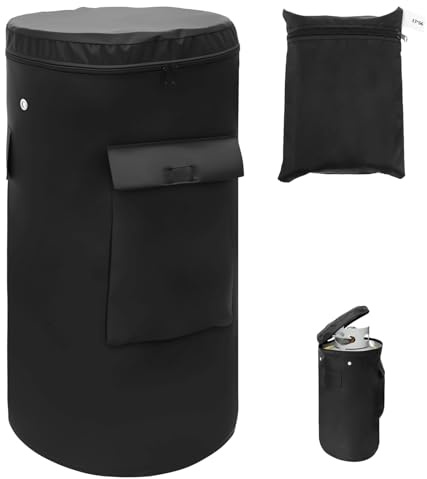 LuLobtg Propane Gas Tank Cover Heavy Duty Oxford Cloth Gas Bottle Full Cover Tank Covers for Propane Cylinder Dia 33cm x H 66cm for Outdoor Garden Home BBQ