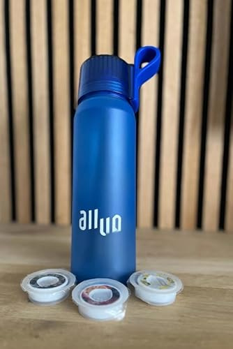 Générique Bouteille d’eau de 650 ml Twist Royal Blue - incl 3 pods - air - Bouteille d’eau